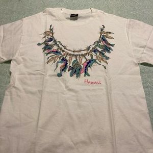 Hawaii t-Shirt, white, never worn/washed. New condition